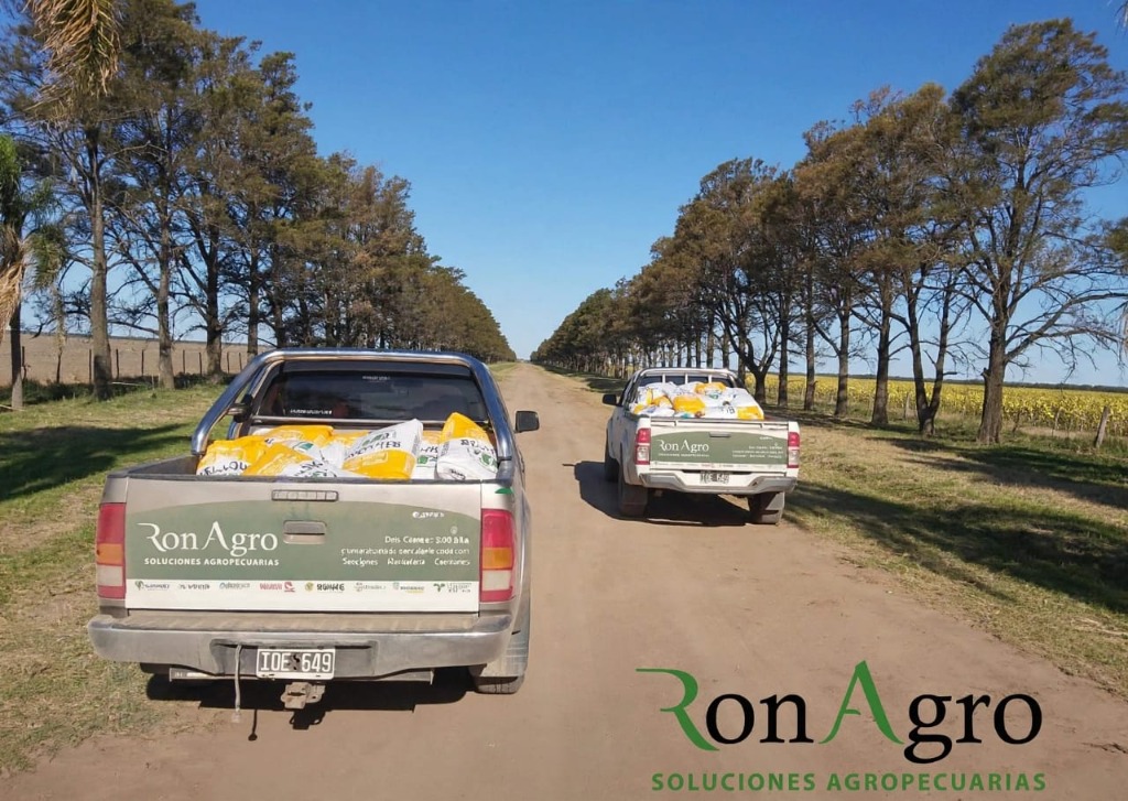 Logística y entrega directa de insumos en tranquera RonAgro